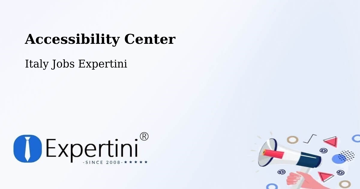 Accessibility Statement – Fiume Veneto - Italy Jobs Expertini
