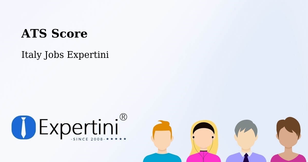 Resume ATS Score & Job Description Match Tool – Fiume Veneto - Italy Jobs Expertini