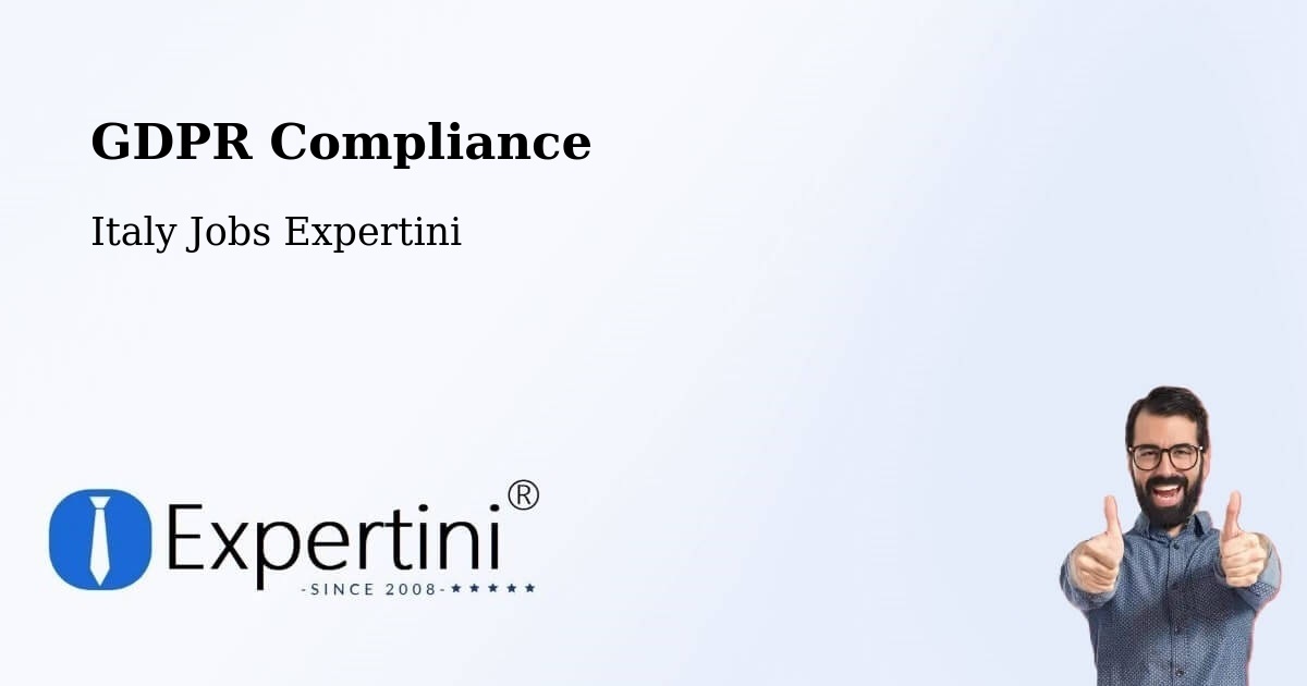 EU GDPR Compliance Statement – Fiume Veneto - Italy Jobs Expertini