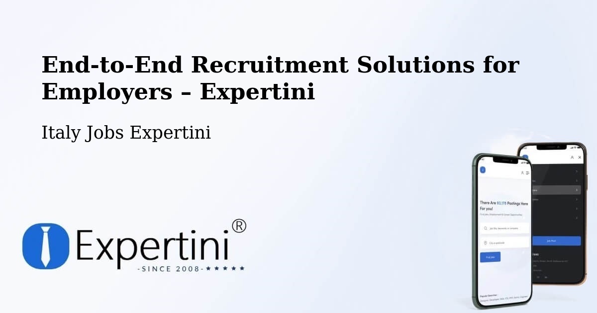 Recruitment Solutions for Employers – Fiume Veneto - Fiume Veneto, Italy Jobs Expertini